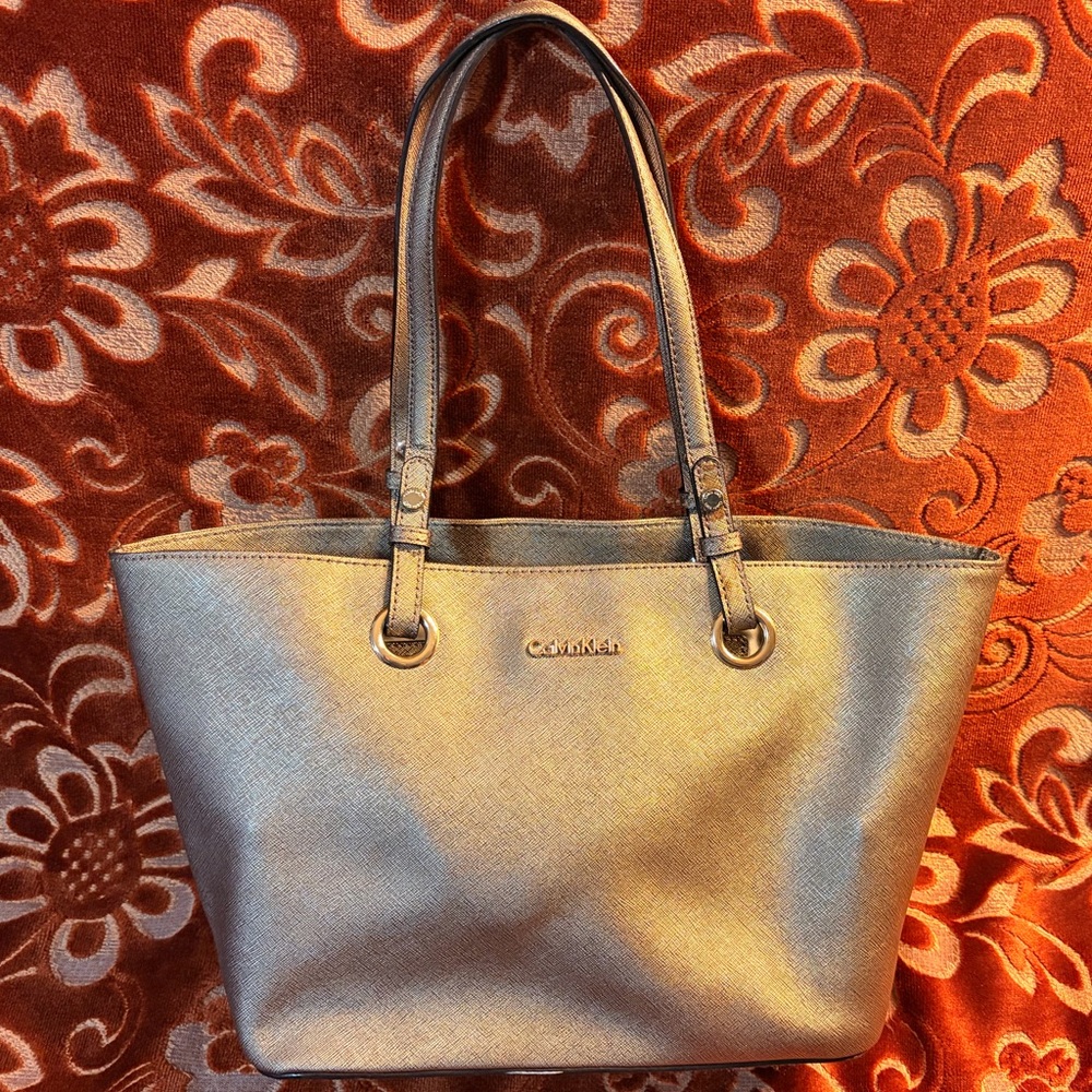 Calvin Klein Shimmer Tote Bag